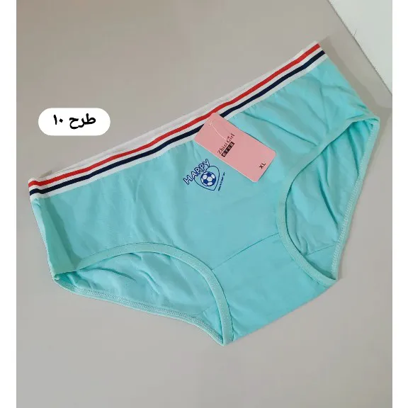 شورت دخترانه نخی طرحدار عروسکی تینیجری اسلیپ فاق دولایه سایز M تا XL