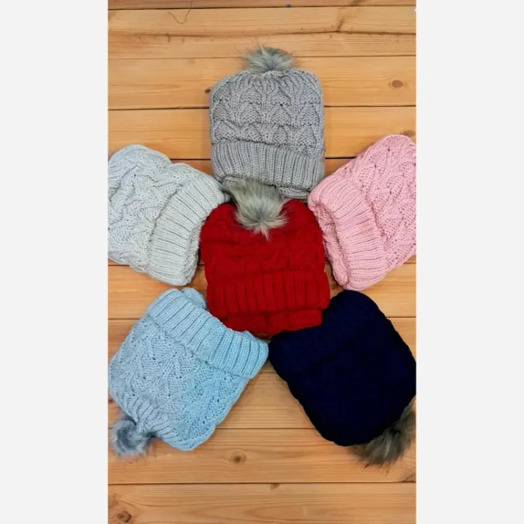 شال و کلاه بافت اسپرت داخل خز بچه گانه مناسب 7 تا 10 سال