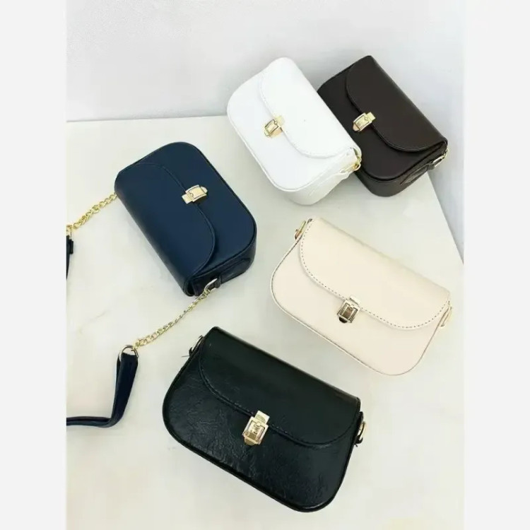 قفل مینیاتوری رنگ ثابت با قفل فلزی وارداتی در رنگبندی مشکی شکلاتی سفید کرم سورمه سایز 11 تا 18